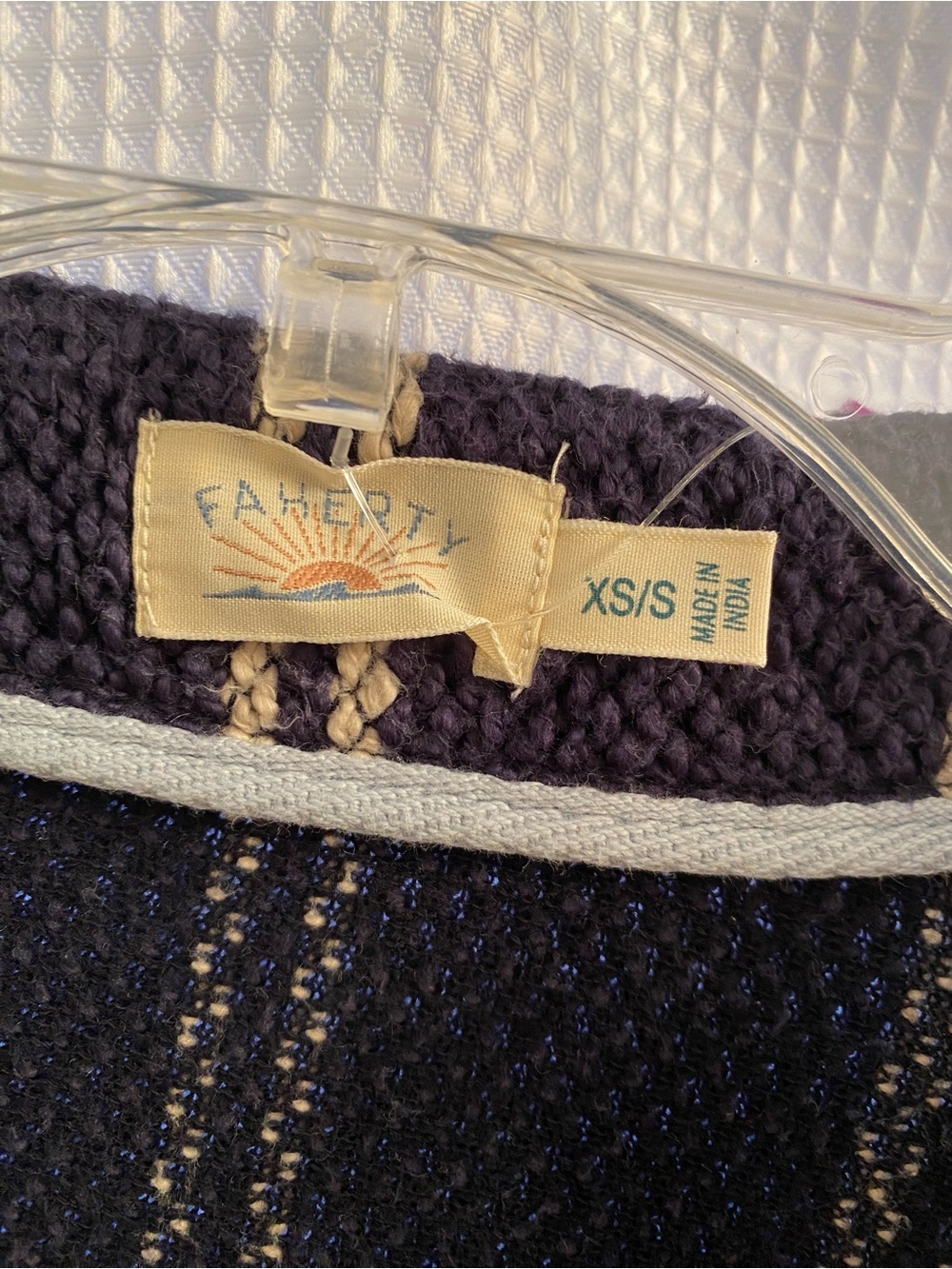Faherty Dockside Organic Cotton Cardigan - Picture 9 of 12